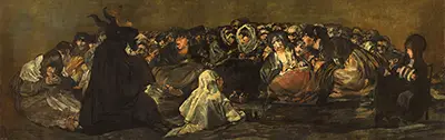 Hexensabba (The Great He-Goat, Pinturas Negras) Francisco de Goya